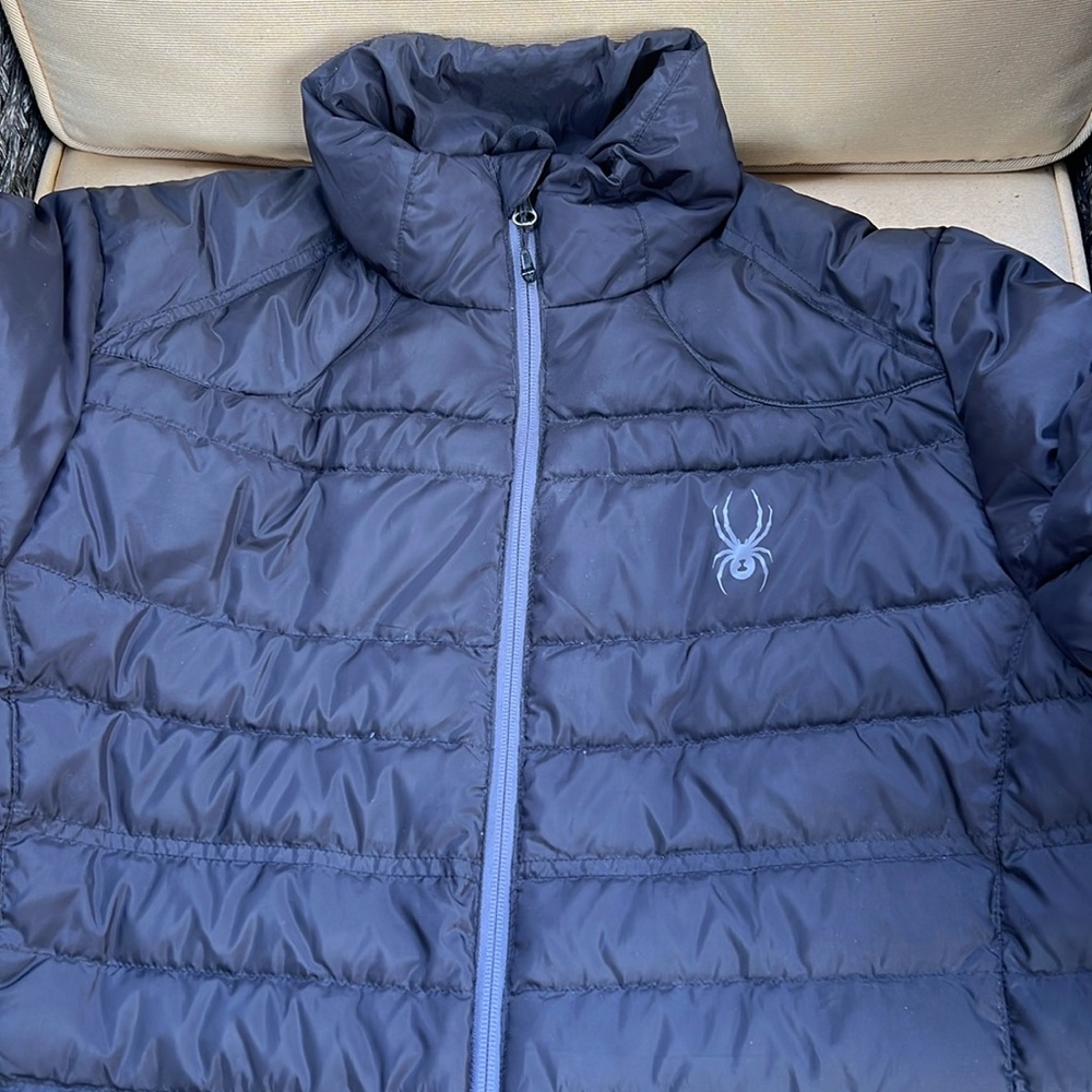 Black Spyder men’s puffer coat